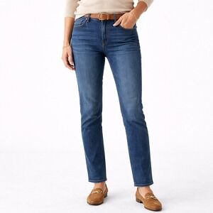 KUT‎ FROM THE KLOTH Womens Size 4 Mid-Rise Slim Straight Jeans